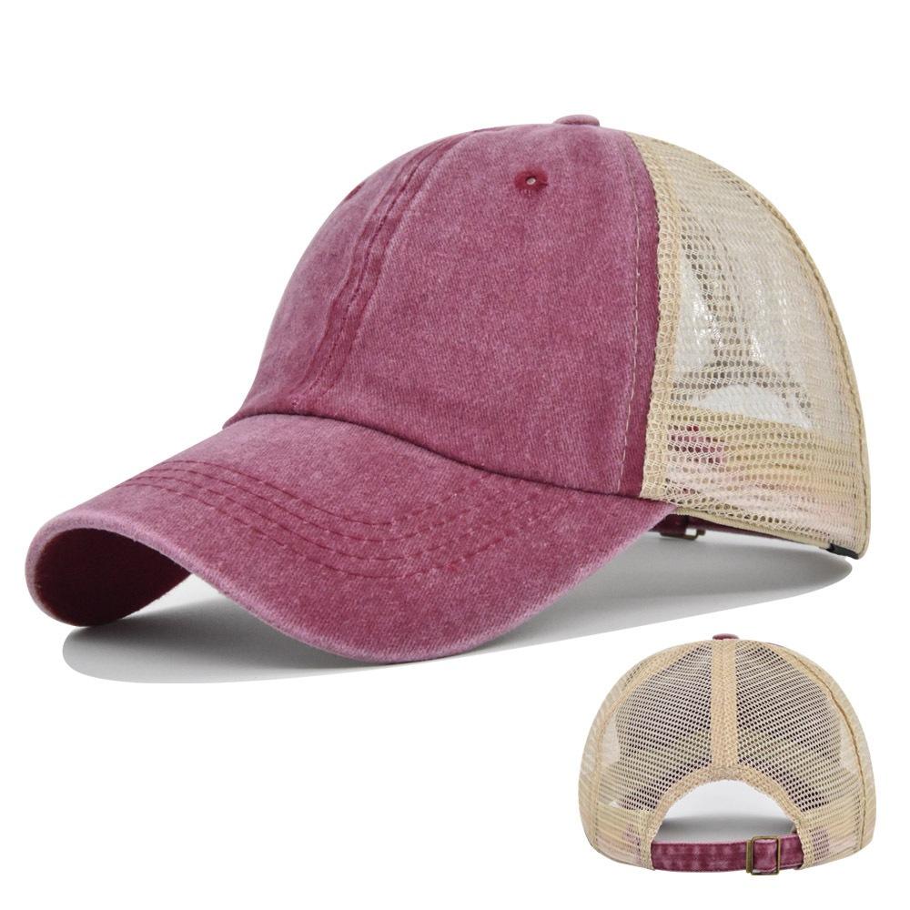 Verstellbare Vintage-Kappe für Damen und Herren für Outdoor-Wanderungen und Bergsteigen