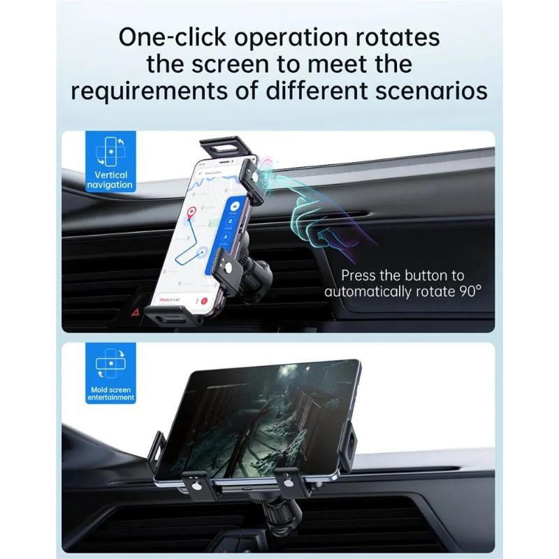 Car Wireless Charger Stand Car Phone Holder Mount 15W Fast Car Charging for iPhone Samsung Galaxy S23 S22 S21 Z Fold Flip 5 4 3