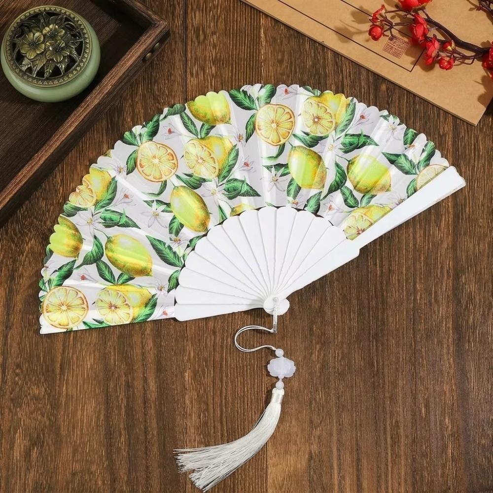 Lemon Design Handheld Fan Cherry Design Cooling Fan Gift Portable Fan  Women