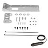 Support de montage de tableau arrière pour transducteur 000-10874-001, compatible avec les bateaux LSS-2, les yachts, les accessoires de pêche marine antichoc