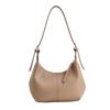 Fashionable Retro PU Leather Underarm Bag for Women Casual Designer Hobo Shoulder Handbag