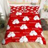 Boy Boxing Duvet Cover Twin Queen,Sports Games Theme Bedding Set Boxing Gloves Comforter Cover For Kids Teens Boxing Player Room