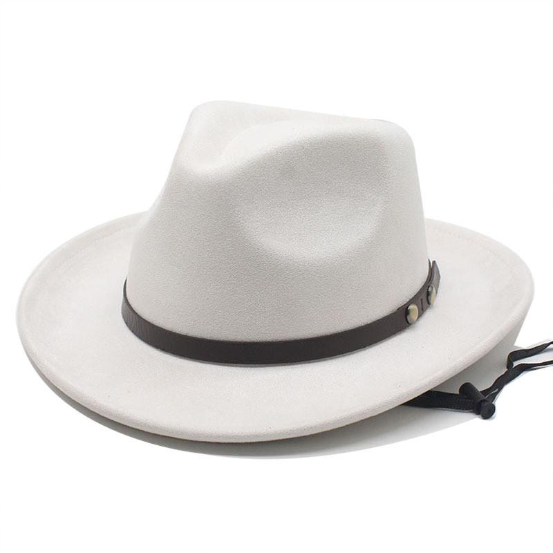 Traditional Style Wool Felt Hat With Embroidered Dragon Phoenix Pattern For Men