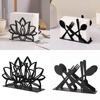 Elegant Napkin Holder Lotus Flower Design Napkin Case Unique Vertical Tissue Holder Kitchen Use
