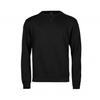 Mens Ribbed Interlock Crew Neck Sweatshirt