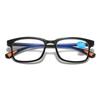 Ultra-light Presbyopia Glasses Fashionable Square Frame Anti-blue Light Glasses Men and Women Simple Comfortable Reading Glasses
