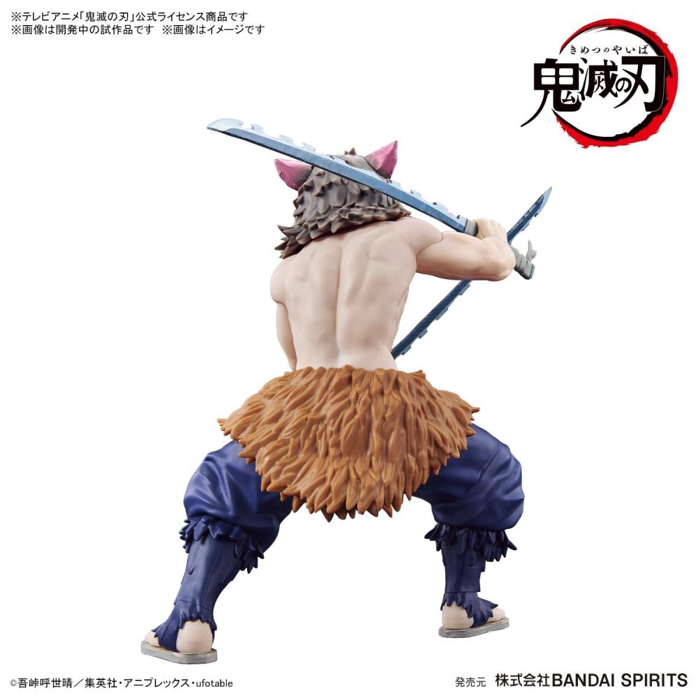 Demon Slayer Model Inosuke Tsukihira Color-coded Plastic Model