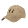 Altes Ägypten Gott Horus Und Anubis Ägyptischer Pharao Baseballkappen Denim Stoff Hüte Casquette Hip Hop Baseball Cowboyhut