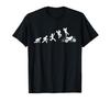 Enduro Motorbike Biker Stick Figure Evolution T-Shirt