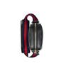Gucci Vintage Logo Stripe Web Canvas And Leather Messenger Bag Men Messenger Bag Black Gray 598103-K5RLN-1095