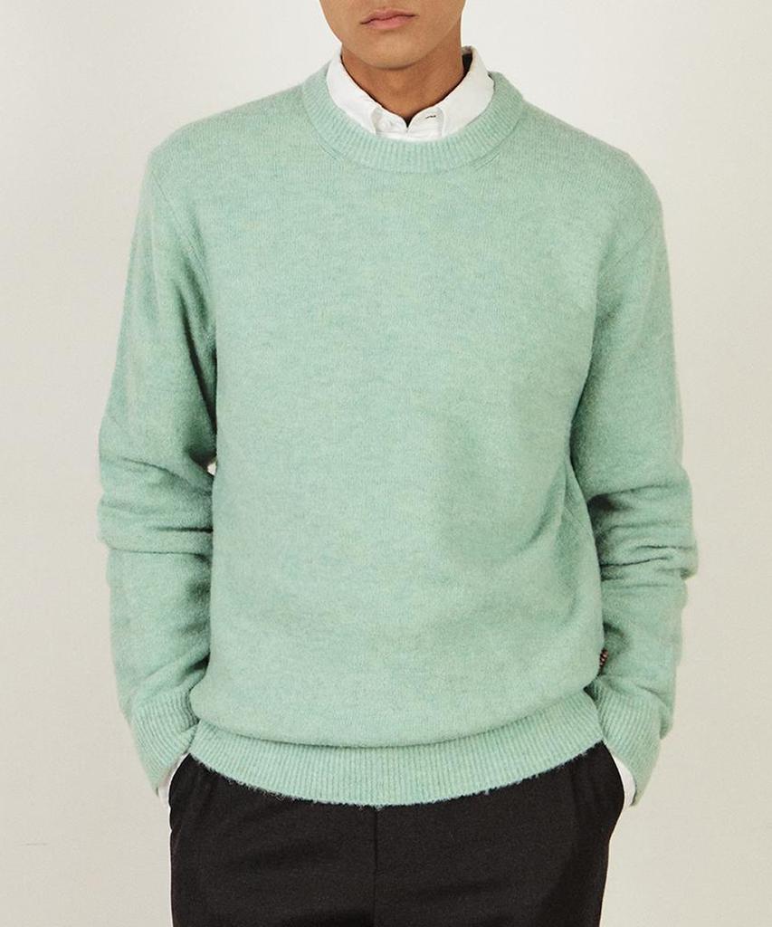 Dagseusyeocheu Wool Blend Brushed Pullover Round Knit_Dlw1Swrl102E1