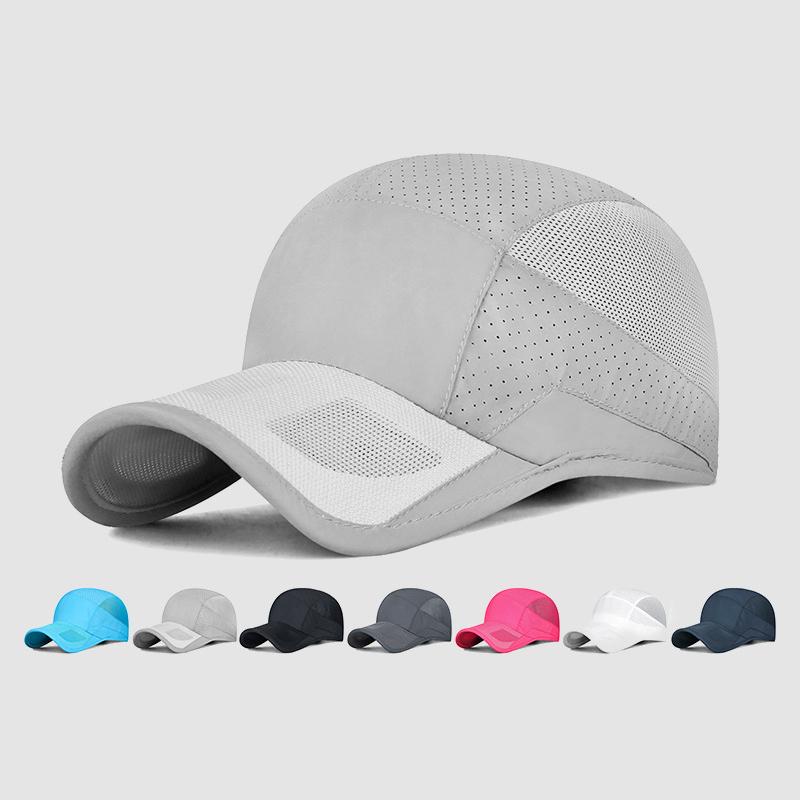 Summer Sunscreen Breathable Outdoor Quick-Drying Baseball Cap Unisex Adjustable Sports Sun Net Hat