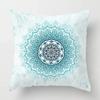 Boho Mandala Pattern Throw Pillow Cover With Short Plush Print For Living Room Sofa Decoration Cushion Cover Pillow Covers