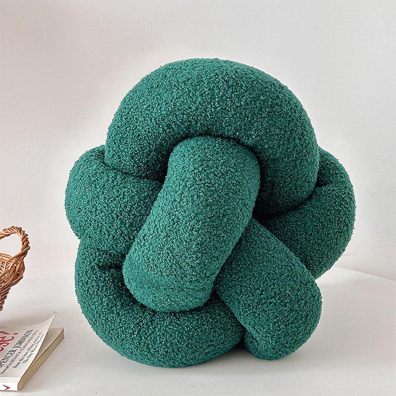 Modern Minimalist Knotted Pillow Cover Pillow With Soft Pp Cotton For Living Room Decor