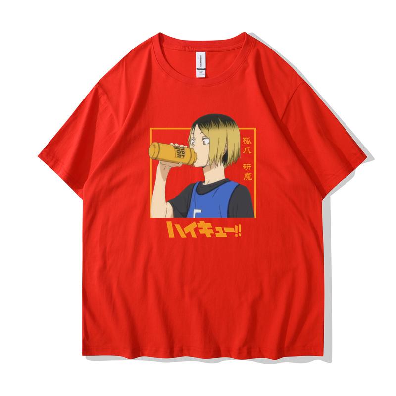 Kozume Kenma Graphic Printed T Shirt Women Fashion Anime Harajuku T Shirt Summer Casual Round Neck Short Sleeve Top