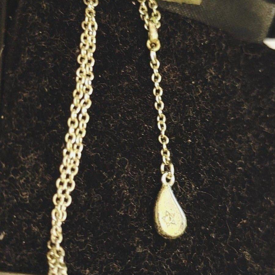Used TASAKI Pearl Silver Necklace with Petit Diamond Lowest Price