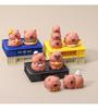 8pcsSet Capybara Figure Toy MIni Figurine Desktop Decoration Model Ornaments Toys Boys Girls Christmas Gifts