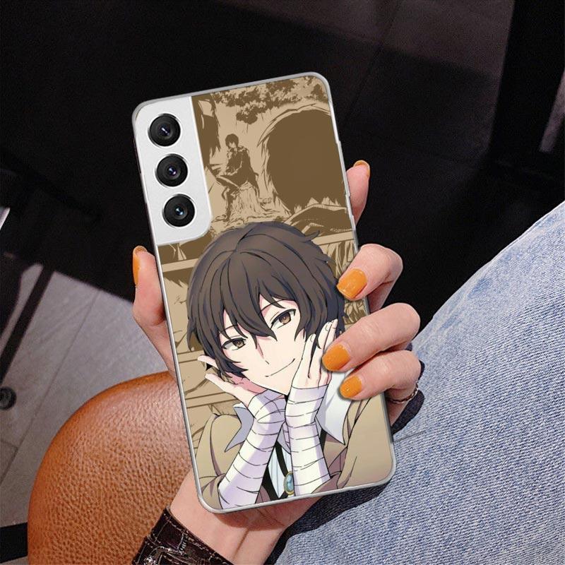 Bungo Stray Dogs Dazai Phone Case For Samsung Galaxy S24 S25 Edge S26 Ultra S23 S22 S21 Plus S20 FE + Personalized Print Cover G