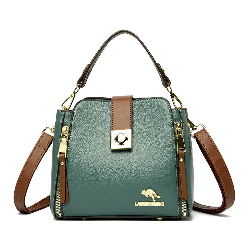 The New Luxury Handbags Women Bags Designer Handbags Casual Leather Cowhide High Capacity Shoulder Crossbody Bags for Women MIT