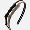 J.Lauren Linen Ribbon Slim Cubic Hair Band H01425