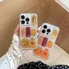 Coque de téléphone en époxy feuille d'or Dieu chinois de la richesse pour iPhone 13, 14, 15, 16 Pro Max & 17 Air - Design résistant aux chutes