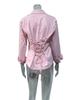 Trendy Chic Slim Fit Waist-Cinching Irregular Shirt