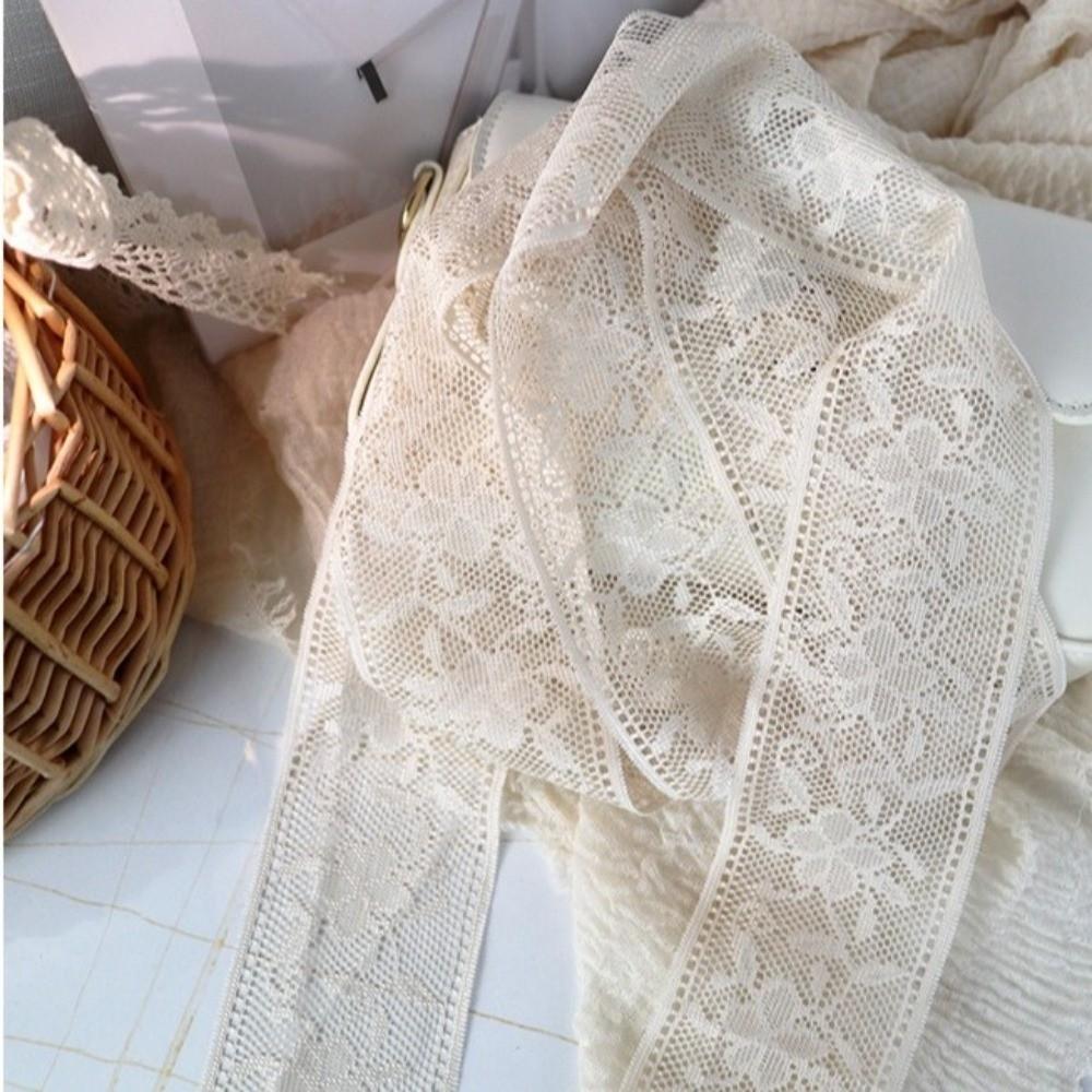 Thin Lace Wrap Scarves Soft Lace Neck Strap Retro Evening Party Scarves  Dress Decoration