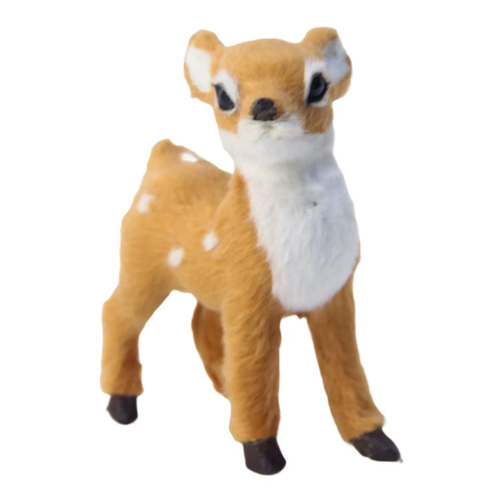 Design Adorabil Ornament Drăguț Căprioară Decor de Sărbători Ușor de Agățat
