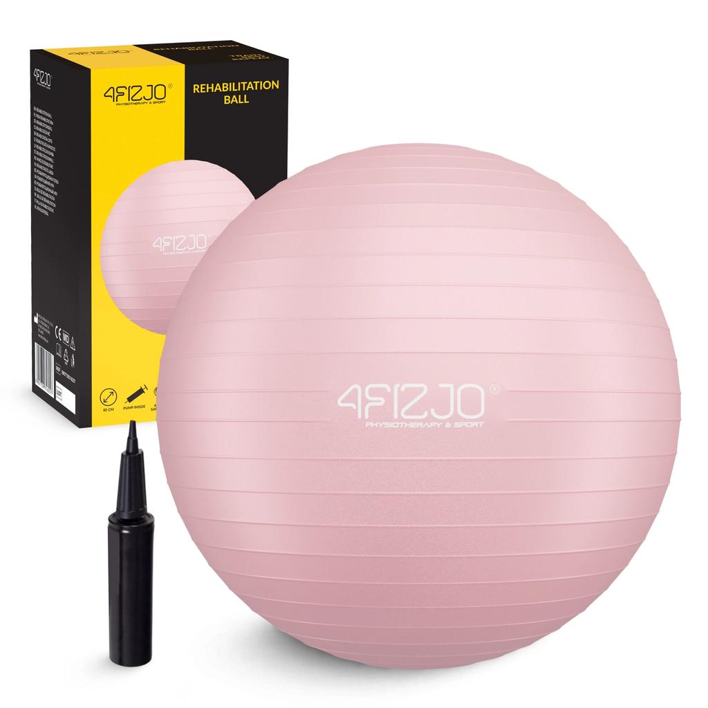 Inflatable Gymnastic Ball 65 Cm - Pink