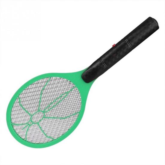 Three Layer Mesh Electric Bug Zapper Safety Mosquito Flies Racket Killer Swatter