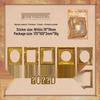 Yuezhen Time Imprint Retro Die-cut Journal Sticker Pack - Creative Borders and Pictures for Journaling