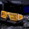 Gafas de Montura Completa para Hombre Tecnología Futura Alto Sentido de la Moda Gafas de Sol Cuadradas Gafas de Sol Sombras