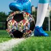 1pc Demon Slayer Kimetsu No Yaiba Football Soccer Ball Size 5 Indoor Soccer Ball Fashion Colorful  Backyard Game -Great For Sports Fans Gift HE4