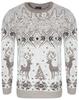 Men' Sweater - 2310 Beige Christmas