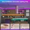 0.5M 1M 2M 3M 4M 5M 10M 20M LED Strip Light RGB 5050 SMD Flexible Tape Diode Light For Christmas Holiday Wedding Birthday Home Bedroom Decor DC5V