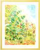 Interior Feng for Wall Decorative Room Wall Home Natural Small Made In Japan Painting, Decor, Nature, Sky, Growth, "grow," Framed, Stylish, Shui,
