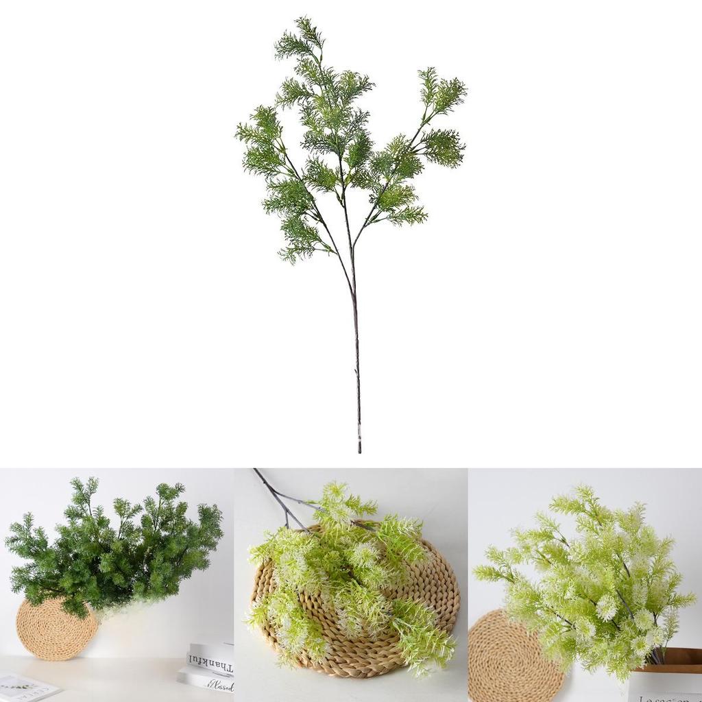 Bonsaï d'arbre à plante verte artificielle avec matériau plastique pour décoration intérieure et accessoires de photographie