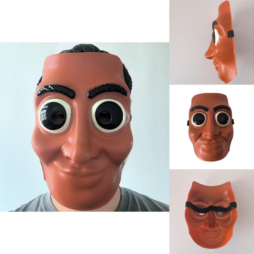 Tungtungtungsahur Halloween-Maske für Cosplay und Themenpartys