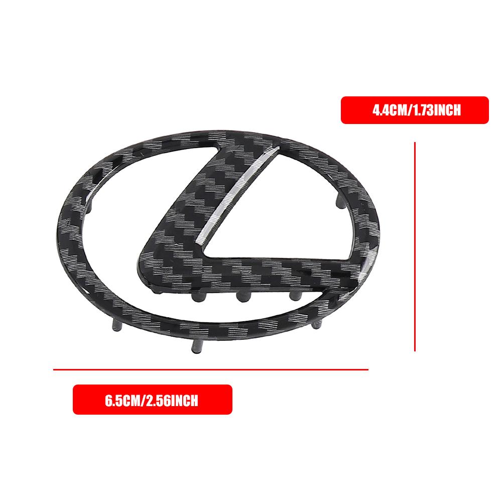 Interior Stickers ABS Car Steering Wheel Logo Emblem Sticker Decals Buckle For Lexus LS GS GS300 GS350 GS400 GS430 GS460 GS450h EC4