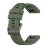 For Garmin Fenix 7X 26mm Silicone Sport Pure Color Watch Band