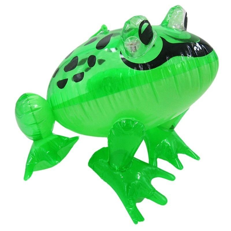 Inflatable Frog Blow Up Toy Loot/Party Bag Fancy Dress Green