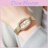 Modern Quartz Watch For Women With Jewelry Clasp And Decorative Dial