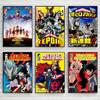 My Hero Academy Poster Japanese Anime Oil Painting Comic Art HD Printing