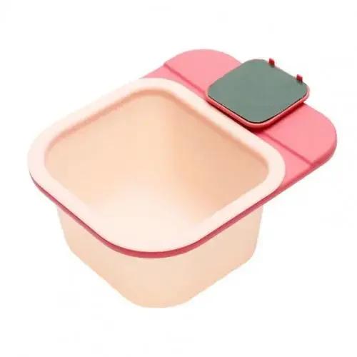 Trash Tray Rotation Desk Dustbin Small Size Widely Applied Useful Plastic Under Table Trash Tray Desk Trash Can