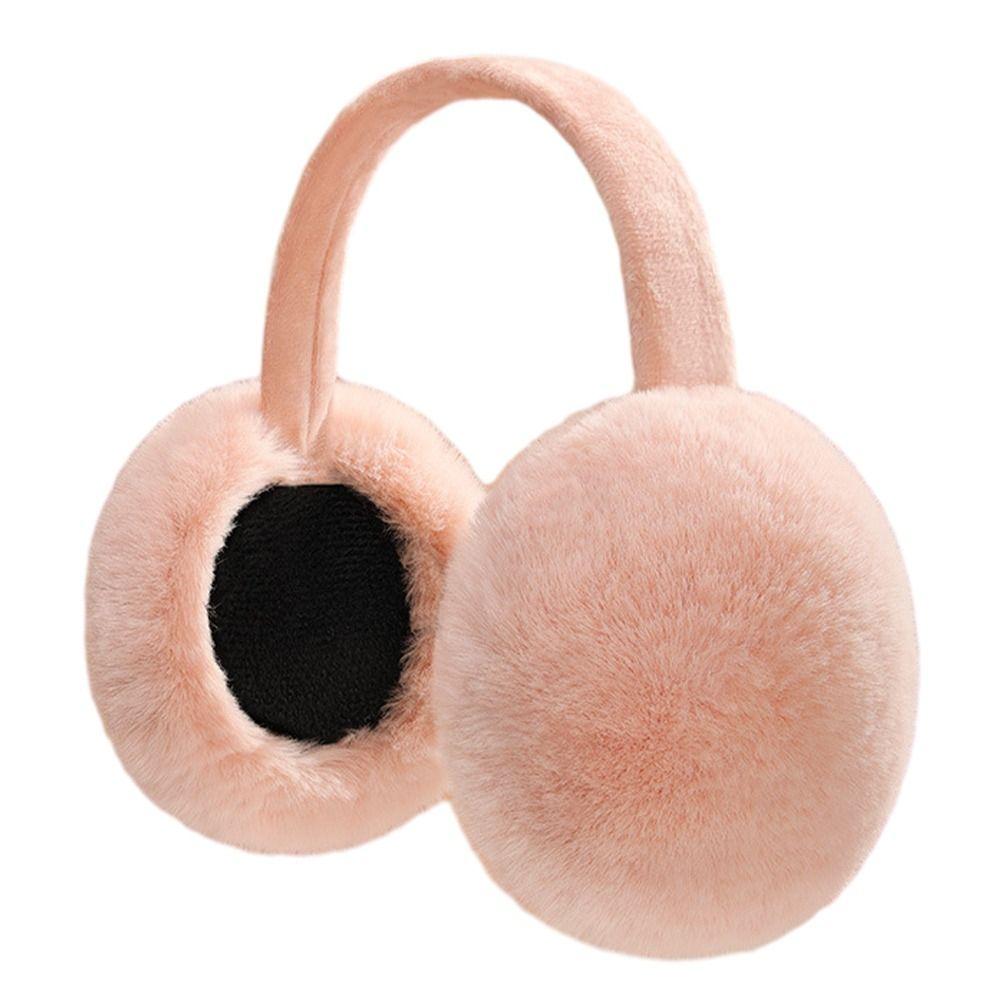 Winter Warm Folding Ear Warmer Cold Protection Faux Fur Ear-Muffs Portable Foldable Earflaps Gifts