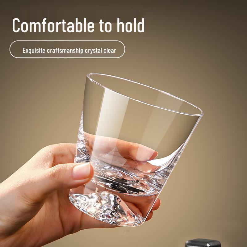Sushiceramics Handmade Crystal Whiskey Glass