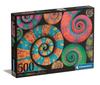 500 Piece Puzzle. Color Boom. Curly Tails