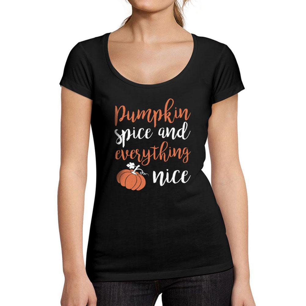 Ultrabasic Γυναικείο T-Shirt με Στρογγυλή Λαιμόκοψη Pumpkin Spice And Everything