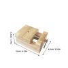 Sturdy Wood and Metal Seal Carving Bed Professional Woodworking Vise for Stone Carving Engraving Seal Making DIY Handicraft