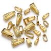 50pcs Stainless Steel Buckle Clasp for Pendants Charm Connectors Clip Pinch Bail Clasp Necklace DIY Jewelry Making Accessories